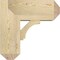 Ekena Millwork Imperial Craftsman Rough Sawn Bracket w/ Offset Brace, Douglas Fir, 8"W x 18"D x 18"H BKT0806X18X18IMP04RDF - alternate 4